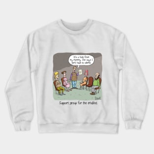 Support Group for the Enabled Crewneck Sweatshirt